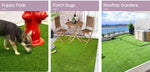 Marlow 10-100SQM Artificial Grass Synthetic Turf Plastic Fake Lawn Flooring 17mm