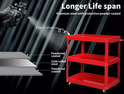 Traderight Tool Cart Trolley Toolbox Workshop Garage Storage Organizer 150KG