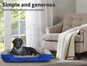 Pawz Pet Bed Dog Beds Bedding Mattress Mat Cushion Soft Pad Pads Mats XL Navy