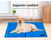 Pawz Pet Cool Gel Mat Cat Bed Non-toxic Cooling Dog Summer Puppy Sizes Fast Post