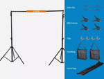 Pro.Studio Backdrop Stand Screen Photo Background Support Stand Kit 2.5x3m