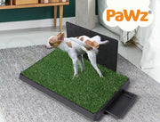 Pawz Grass Potty Training Indoor Dog Pet Portable Toilet Pad Tray Turf Mat Large