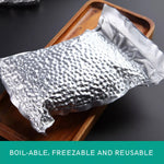 Food Vacuum Sealer Bags Reuseable Pouch Foil Aluminum Storage Bag Heat Seal100PC