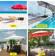 Mountview Outdoor Umbrella Base Stand Pod Weight Sun Beach Sand Patio Cantilever
