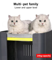 Pawz Cat House Pet Kitten Memory Foam Mat Calming Bed Kennel Soft Cabinet Indoor