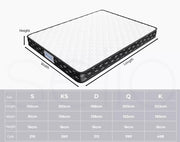 Dreamz Mattress Spring Queen Double King Single Foam Medium Firm Single Size