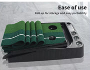 Centra Golf Putting Mat 250cmx40cm Portable Auto Return Practice Indoor Outdoor