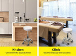 Levede Salon Stool Swivel Hairdressing Barber Stools Bar Chairs Lift Round