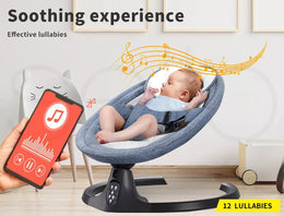 Bopeep Baby Swing Cradle Rocker Bed Electric Bouncer Seat Infant Remote Chair