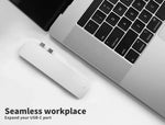 USB 3.0 Type-C HUB 6 Port Powered Adapter High Speed Splitter for Macbook pro