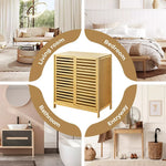 Levede Bamboo Shoe Storage Cabinet Shoes Rack Organizer 4Tier Cupboard