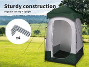 Mountview Camping Shower Tent Toilet Tents Outdoor Portable Change Room Ensuite