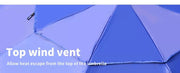 Mountview Beach Umbrella Outdoor Umbrellas Garden Sun Shade Shelter Patio 2.13M.