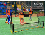 Centra Soccer Rebounder Net Portable Volley Training Outdoor Football Pass Goal