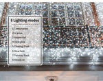 LED Fairy String Lights Curtain Xmas Outdoor Wedding Party Garden Decorations.