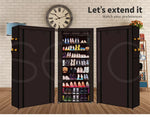 Levede 2pcs 10 Tier Shoe Rack Storage Cabinet Cube DIY Organiser Organizer Brown