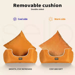 Pawz Pet Car Seat Travel Safety Carrier Bed Waterproof Removable Washable Large