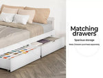 Levede Wooden Bed Frame Queen Double Kingsingle Single Mattress Base Timber WH