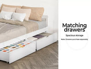 Levede Wooden Bed Frame Queen Double Kingsingle Single Mattress Base Timber WH