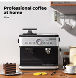 Spector Coffee Machine Espresso Capsule 2 In 1 Maker with Grinder Flat White