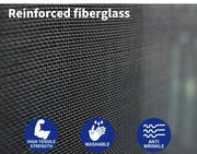Traderight Fly Insect Screen Window Mesh Door Flyscreen Fiberglass Roll 30Mx1.5M