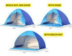 Mountview Pop Up Tent Beach  Camping Tents 2-3 Person Hiking Portable Shelter