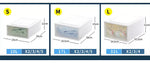 Storage Drawers Clothes Organiser Box Large Plastic Stackable Wardrobe Container