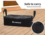 Slimbridge 3PCS Camping Canvas Storage Bags Adventure Portable Caravan Khaaki