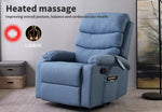 Levede Massage Chair Recliner Chairs Heated Lounge Sofa Armchair 360 Swivel