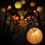 12 Paper Lanterns for Wedding Party Festival Decoration - Mix & Match Colours