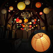 12 Paper Lanterns for Wedding Party Festival Decoration - Mix & Match Colours