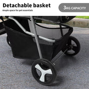 Pawz Pet Stroller Dog Cat Pram Travel Carrier Foldable Pushchair Outdoor Large