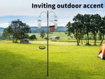Pawz Bird Feeder Garden Metal Ornaments Outdoor Decor Hanging Wild Seed Outdoor