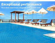 Solar Swimming Pool Cover 500 Micron Outdoor Bubble Blanket Heater Blue 9.5x5m
