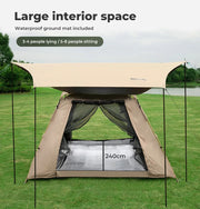 Mountview Instant Pop up Tent Automatic Camping Tarp Canopy 5-8 Person Family