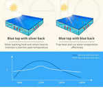 Solar Swimming Pool Cover 400 Micron Outdoor Bubble Blanket Heater 9.5 X 5M