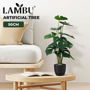 Lambu  Artificial Plants in Pot Artificial Potted Shrubs Fake Tree 50 Cm