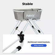 Pawz Pet Grooming Bath Tub Elevated Dog Shower Basin Foldable Adjustable Height