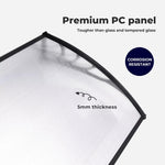 Mountview Window Door Awning Outdoor Canopy UV Patio Rain Cover DIY 1M X 2.4M