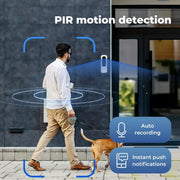 Door Bell Camera Wifi Chime Wireless Video Ring Doorbell Intercom Smart Home