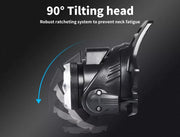 LED Outdoor Headlamp Camping Headlight Flashlight Head Torch Light Rechargeable
