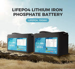 Galvan 12V Lithium Iron Battery LiFePO4 100AH 200AH Rechargeable Deep Cycle