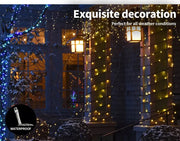 Emitto 42M 400LED String Solar Powered Fairy Lights Garden Christmas Outdoor.