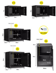 Security Box Electronic Safe Digital Lock Cash Deposit Password Home Office
