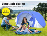 Mountview Pop Up Tent Beach Camping Tents 2-3 Person Hiking Portable with Matt