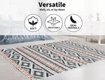 Marlow Floor Rug Boho Area Rugs Tassel Washable Living Room Bedroom Carpet