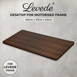 Levede Desktop For Motorised Adjustable Desk Electric Sit Stand Table 140X70CM