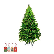 Santaco Christmas Tree Xmas Home Decorations Ornaments LED Light Green Decor