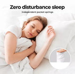 Dreamz Mattress Queen Double King Single Bed Pocket Spring Medium Firm Foam