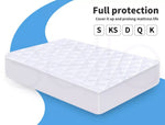 Dreamz Mattress Protector Topper Microfiber Waterproof Cover Double King Queen